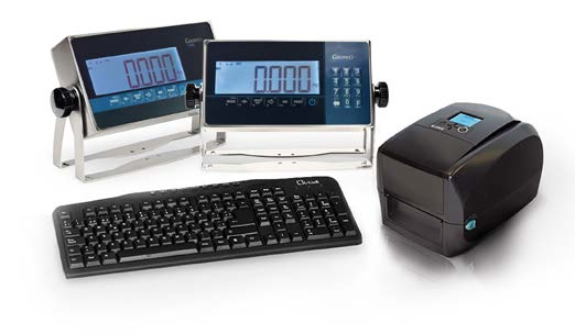 BAXTRAN ETD400 weegindicator met etiketprinter