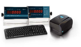 BAXTRAN ETD400 weegindicator met etiketprinter, afbeelding 2