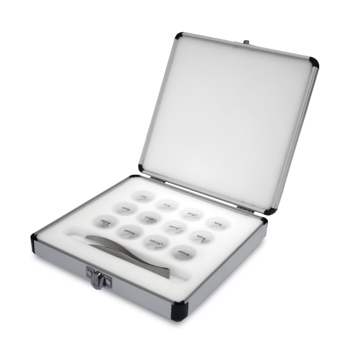 Set gewichten RVS M1-F1