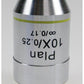 Kern objectief infinity planachromaat 10x/0,25 OBB-A1243