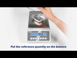 Video van KERN T572 precisieweegschaal