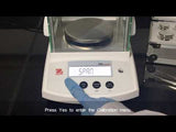 Video van OHAUS PR precisieweegschaal