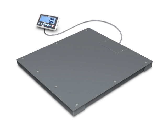 KERN Vloerweegschaal BFC 1.5T-4M met weegplateau 1500×1250×85 mm