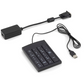 KERN Accessoires voor weegschalen USB-toetsenbord YKX-A20